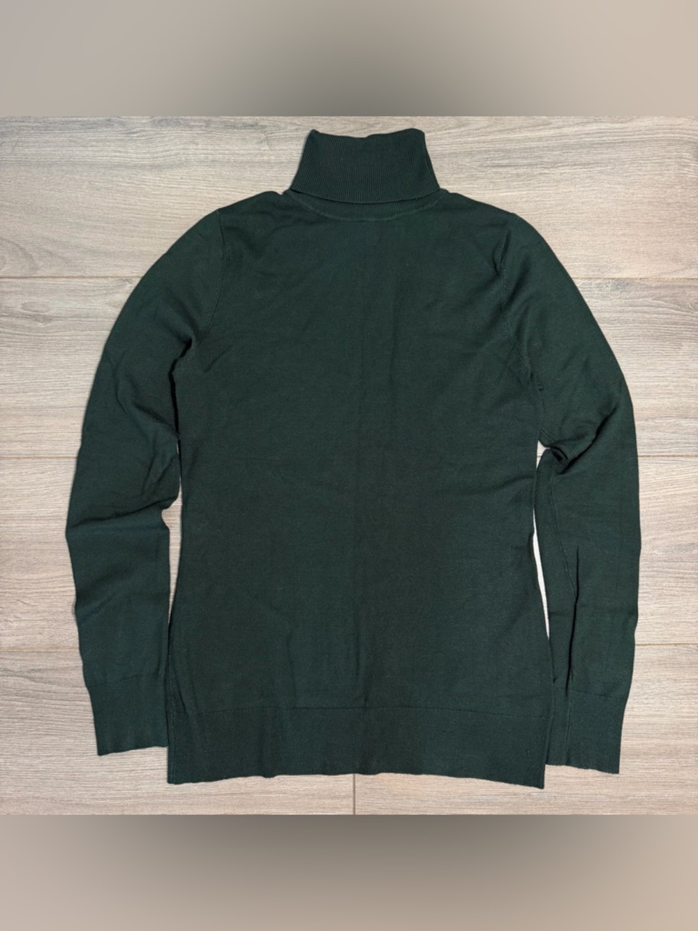 Dark Green Turtleneck Sweater- Worn Once